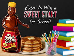 Maybe Mrs. Butterworth tempted Odd with this promotion. 